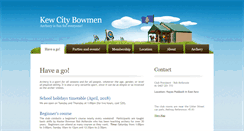 Desktop Screenshot of kewarchery.com